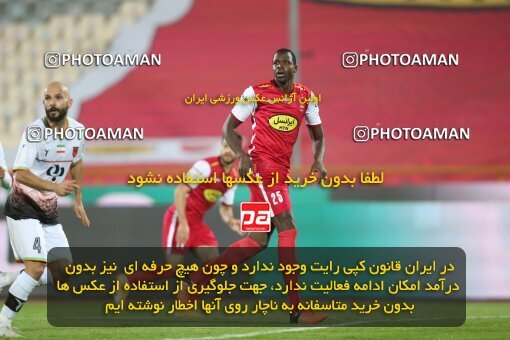 1925969, Tehran, Iran, لیگ برتر فوتبال ایران، Persian Gulf Cup، Week 9، First Leg، 2022/10/13، Persepolis 1 - 0 Mes Rafsanjan