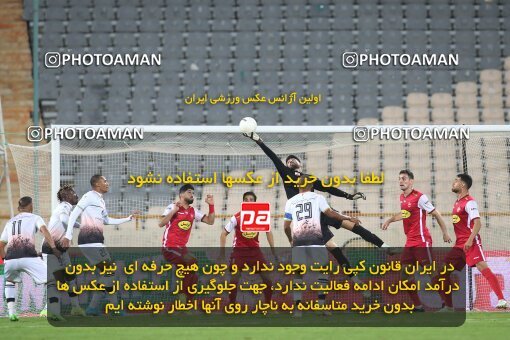 1925970, Tehran, Iran, لیگ برتر فوتبال ایران، Persian Gulf Cup، Week 9، First Leg، 2022/10/13، Persepolis 1 - 0 Mes Rafsanjan