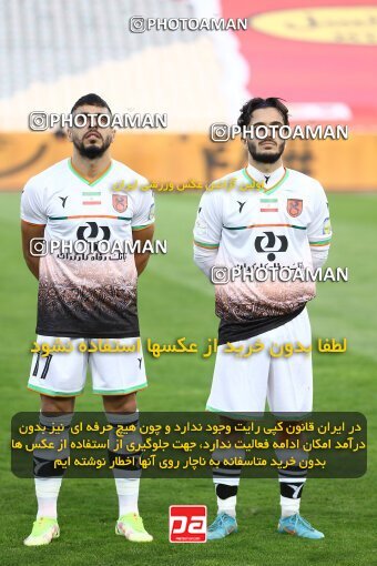 1925999, Tehran, Iran, لیگ برتر فوتبال ایران، Persian Gulf Cup، Week 9، First Leg، 2022/10/13، Persepolis 1 - 0 Mes Rafsanjan
