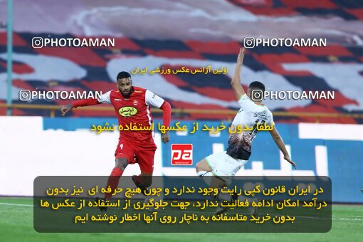 1926061, Tehran, Iran, لیگ برتر فوتبال ایران، Persian Gulf Cup، Week 9، First Leg، 2022/10/13، Persepolis 1 - 0 Mes Rafsanjan