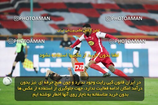 1925800, Tehran, Iran, لیگ برتر فوتبال ایران، Persian Gulf Cup، Week 9، First Leg، 2022/10/13، Persepolis 1 - 0 Mes Rafsanjan