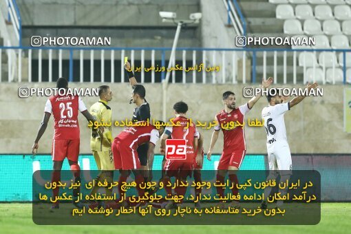 1934684, Bandar Anzali, Iran, لیگ برتر فوتبال ایران، Persian Gulf Cup، Week 10، First Leg، 2022/10/20، Malvan Bandar Anzali 0 - 1 Persepolis