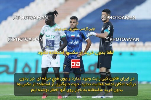1936029, لیگ برتر فوتبال ایران، Persian Gulf Cup، Week 10، First Leg، 2022/10/21، Tehran، Azadi Stadium، Esteghlal 0 - 0 Aluminium Arak