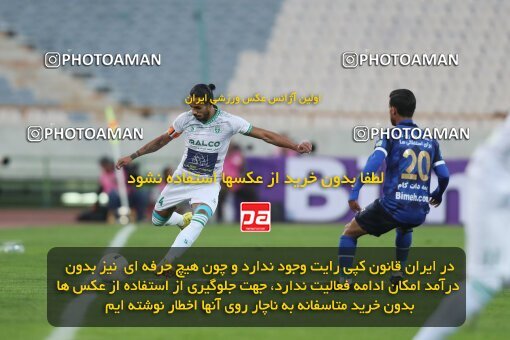 1936035, Tehran, Iran, لیگ برتر فوتبال ایران، Persian Gulf Cup، Week 10، First Leg، 2022/10/21، Esteghlal 0 - 0 Aluminium Arak