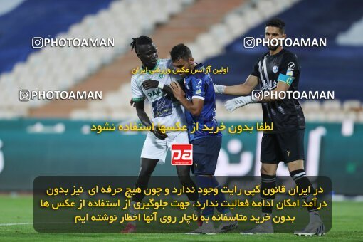 1936057, Tehran, Iran, لیگ برتر فوتبال ایران، Persian Gulf Cup، Week 10، First Leg، 2022/10/21، Esteghlal 0 - 0 Aluminium Arak