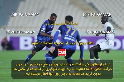 1936101, Tehran, Iran, لیگ برتر فوتبال ایران، Persian Gulf Cup، Week 10، First Leg، 2022/10/21، Esteghlal 0 - 0 Aluminium Arak