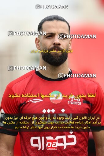 2035013, Tabriz, Iran, Iran Pro League، Persian Gulf Cup، 2022-2023 season، First Leg، Week 11، Tractor S.C. ۱ v ۱ Malvan Bandar Anzali on 2022/10/27 at ورزشگاه بنیان دیزل