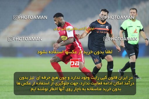 1940083, Tehran, Iran, لیگ برتر فوتبال ایران، Persian Gulf Cup، Week 11، First Leg، 2022/10/27، Persepolis 1 - 0 Mes Kerman