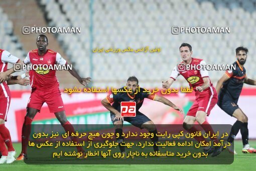 1940128, Tehran, Iran, لیگ برتر فوتبال ایران، Persian Gulf Cup، Week 11، First Leg، 2022/10/27، Persepolis 1 - 0 Mes Kerman