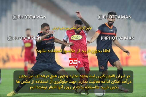1940141, Tehran, Iran, لیگ برتر فوتبال ایران، Persian Gulf Cup، Week 11، First Leg، 2022/10/27، Persepolis 1 - 0 Mes Kerman