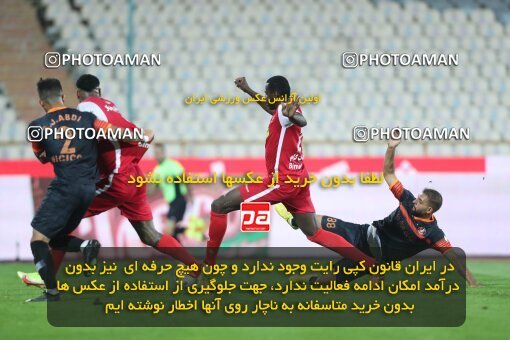 1940149, Tehran, Iran, لیگ برتر فوتبال ایران، Persian Gulf Cup، Week 11، First Leg، 2022/10/27، Persepolis 1 - 0 Mes Kerman