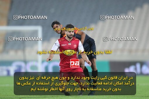 1940168, Tehran, Iran, لیگ برتر فوتبال ایران، Persian Gulf Cup، Week 11، First Leg، 2022/10/27، Persepolis 1 - 0 Mes Kerman