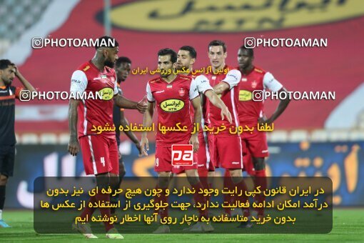 1940185, Tehran, Iran, لیگ برتر فوتبال ایران، Persian Gulf Cup، Week 11، First Leg، 2022/10/27، Persepolis 1 - 0 Mes Kerman
