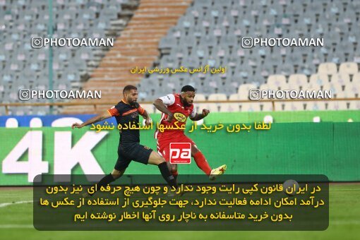 1940227, Tehran, Iran, لیگ برتر فوتبال ایران، Persian Gulf Cup، Week 11، First Leg، 2022/10/27، Persepolis 1 - 0 Mes Kerman