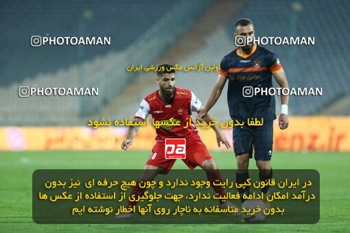 1940246, Tehran, Iran, لیگ برتر فوتبال ایران، Persian Gulf Cup، Week 11، First Leg، 2022/10/27، Persepolis 1 - 0 Mes Kerman