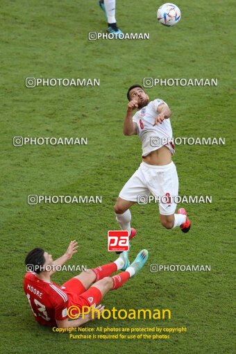 1962061, Al Rayyan, Qatar, 2022 FIFA World Cup, Group stage, Group B, Wales 0 v 2 Iran on 2022/11/25 at Ahmad bin Ali Stadium