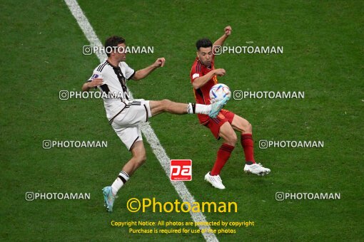 1964363, Al Khor, Qatar, 2022 FIFA World Cup, Group stage, Group E, Spain 1 v 1 Germany on 2022/11/27 at Al Bayt Stadium