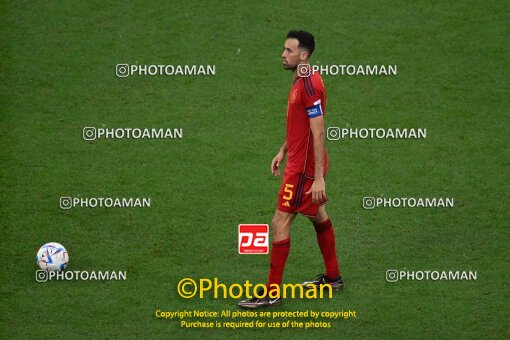 1964371, Al Khor, Qatar, 2022 FIFA World Cup, Group stage, Group E, Spain 1 v 1 Germany on 2022/11/27 at Al Bayt Stadium