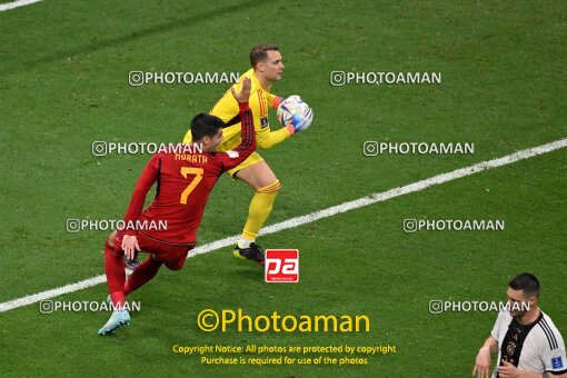 1964705, Al Khor, Qatar, 2022 FIFA World Cup, Group stage, Group E, Spain 1 v 1 Germany on 2022/11/27 at Al Bayt Stadium