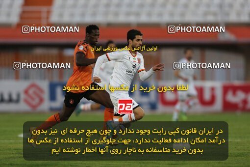 1957720, Kerman, Iran, لیگ برتر فوتبال ایران، Persian Gulf Cup، Week 12، First Leg، 2022/12/19، Mes Kerman 0 - 2 Mes Rafsanjan