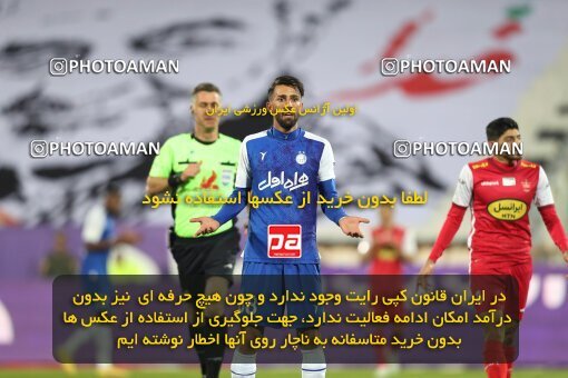 2031164, Tehran, Iran, لیگ برتر فوتبال ایران، Persian Gulf Cup، Week 12، First Leg، 2022/12/20، Esteghlal 2 - 2 Persepolis