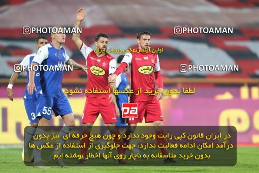 2031578, Tehran, Iran, لیگ برتر فوتبال ایران، Persian Gulf Cup، Week 12، First Leg، 2022/12/20، Esteghlal 2 - 2 Persepolis