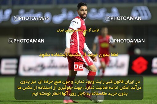 2031359, Sirjan, Iran, لیگ برتر فوتبال ایران، Persian Gulf Cup، Week 14، First Leg، 2022/12/31، Gol Gohar Sirjan 0 - 2 Persepolis