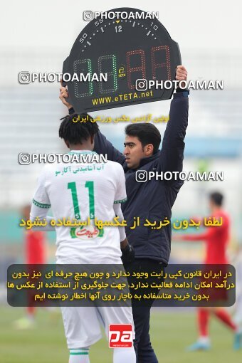 1965259, Arak, Iran, لیگ برتر فوتبال ایران، Persian Gulf Cup، Week 15، First Leg، 2023/01/04، Aluminium Arak 0 - 1 Foulad Khouzestan