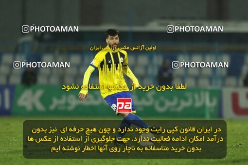 1965997, Bandar Anzali, Iran, لیگ برتر فوتبال ایران، Persian Gulf Cup، Week 15، First Leg، 2023/01/05، Malvan Bandar Anzali 1 - 0 Naft M Soleyman