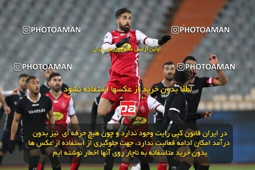 2031949, Tehran, Iran, 2022–23 Iranian Hazfi Cup, 1/16 Final, Khorramshahr Cup, Persepolis (4) 2 v 2 (۱) Vanpars Naqsh Jahan on 2023/01/10 at Azadi Stadium