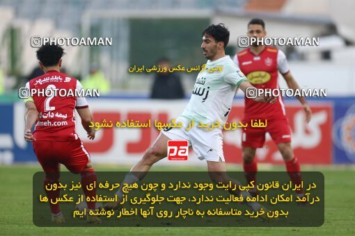 1970997, Tehran, Iran, لیگ برتر فوتبال ایران، Persian Gulf Cup، Week 16، Second Leg، 2023/01/20، Persepolis 1 - 0 Zob Ahan Esfahan