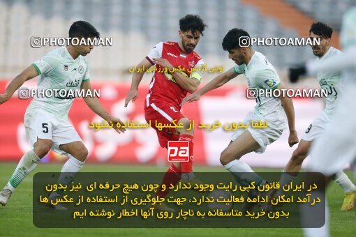 1971039, Tehran, Iran, لیگ برتر فوتبال ایران، Persian Gulf Cup، Week 16، Second Leg، 2023/01/20، Persepolis 1 - 0 Zob Ahan Esfahan