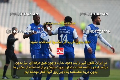 2038264, Tehran, Iran, Iran Pro League، Persian Gulf Cup، 2022-2023 season، Second Leg، Week 17، Esteghlal 4 v ۰ Malvan Bandar Anzali on 2023/01/26 at Azadi Stadium