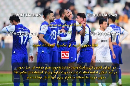 2065388, Tehran, Iran, لیگ برتر فوتبال ایران، Persian Gulf Cup، Week 17، Second Leg، 2023/01/26، Esteghlal 4 - 0 Malvan Bandar Anzali