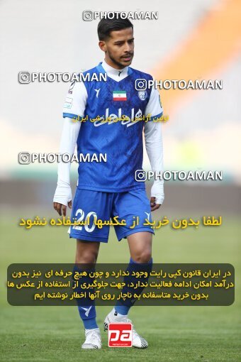 1972619, Tehran, Iran, لیگ برتر فوتبال ایران، Persian Gulf Cup، Week 17، Second Leg، 2023/01/26، Esteghlal 4 - 0 Malvan Bandar Anzali