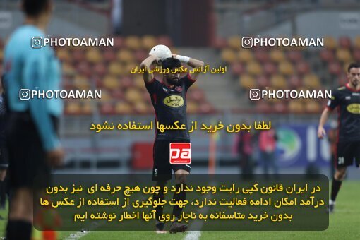 2031918, Ahvaz, Iran, لیگ برتر فوتبال ایران، Persian Gulf Cup، Week 17، Second Leg، 2023/01/27، Foulad Khouzestan 1 - 0 Persepolis