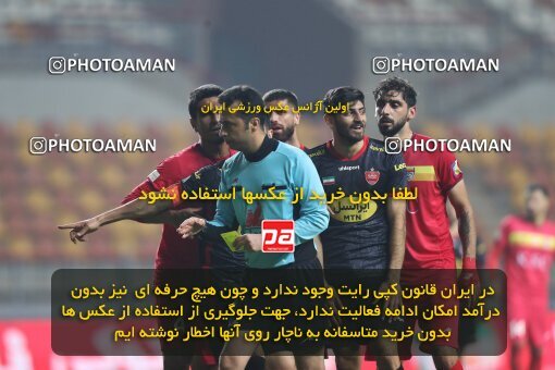 2032034, Ahvaz, Iran, لیگ برتر فوتبال ایران، Persian Gulf Cup، Week 17، Second Leg، 2023/01/27، Foulad Khouzestan 1 - 0 Persepolis
