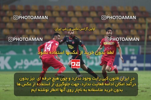 2032087, Ahvaz, Iran, لیگ برتر فوتبال ایران، Persian Gulf Cup، Week 17، Second Leg، 2023/01/27، Foulad Khouzestan 1 - 0 Persepolis