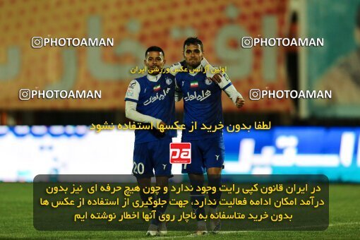 1974991, لیگ برتر فوتبال ایران، Persian Gulf Cup، Week 18، Second Leg، 2023/02/02، Kerman، Shahid Bahonar Stadium، Mes Kerman 2 - 3 Esteghlal