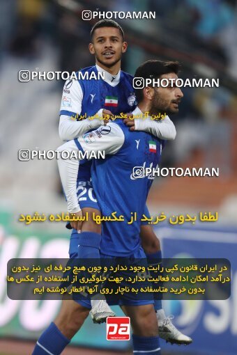 1980014, لیگ برتر فوتبال ایران، Persian Gulf Cup، Week 19، Second Leg، 2023/02/07، Tehran، Azadi Stadium، Esteghlal 3 - ۱ Naft M Soleyman