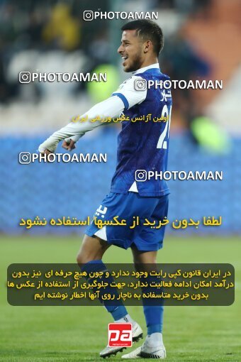 1980022, لیگ برتر فوتبال ایران، Persian Gulf Cup، Week 19، Second Leg، 2023/02/07، Tehran، Azadi Stadium، Esteghlal 3 - ۱ Naft M Soleyman