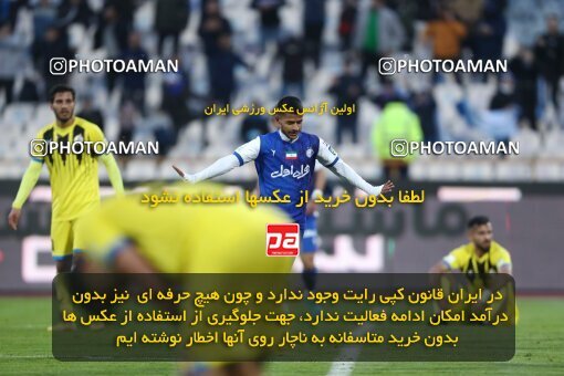 1980033, لیگ برتر فوتبال ایران، Persian Gulf Cup، Week 19، Second Leg، 2023/02/07، Tehran، Azadi Stadium، Esteghlal 3 - ۱ Naft M Soleyman