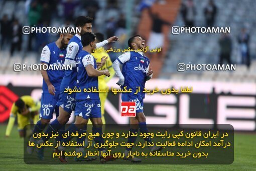 1980064, لیگ برتر فوتبال ایران، Persian Gulf Cup، Week 19، Second Leg، 2023/02/07، Tehran، Azadi Stadium، Esteghlal 3 - ۱ Naft M Soleyman