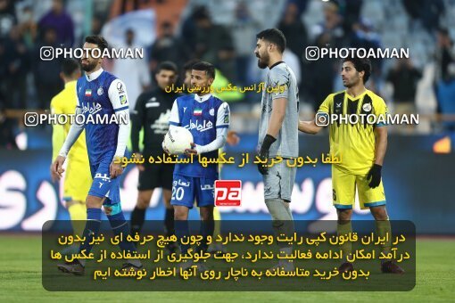 1980090, لیگ برتر فوتبال ایران، Persian Gulf Cup، Week 19، Second Leg، 2023/02/07، Tehran، Azadi Stadium، Esteghlal 3 - ۱ Naft M Soleyman