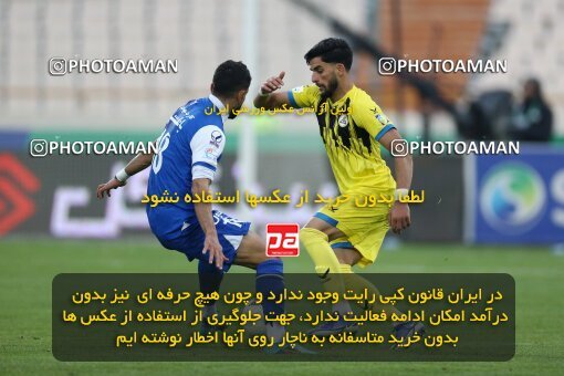 1980224, لیگ برتر فوتبال ایران، Persian Gulf Cup، Week 19، Second Leg، 2023/02/07، Tehran، Azadi Stadium، Esteghlal 3 - ۱ Naft M Soleyman