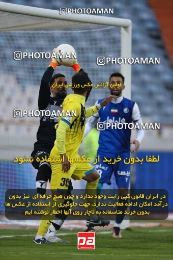 1980269, لیگ برتر فوتبال ایران، Persian Gulf Cup، Week 19، Second Leg، 2023/02/07، Tehran، Azadi Stadium، Esteghlal 3 - ۱ Naft M Soleyman