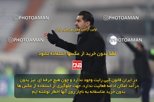 2032328, لیگ برتر فوتبال ایران، Persian Gulf Cup، Week 20، Second Leg، 2023/02/13، Tehran، Azadi Stadium، Persepolis 0 - ۱ Havadar S.C.