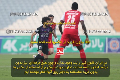 2032565, لیگ برتر فوتبال ایران، Persian Gulf Cup، Week 20، Second Leg، 2023/02/13، Tehran، Azadi Stadium، Persepolis 0 - ۱ Havadar S.C.