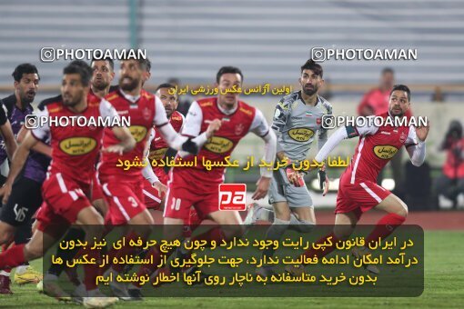 2032600, لیگ برتر فوتبال ایران، Persian Gulf Cup، Week 20، Second Leg، 2023/02/13، Tehran، Azadi Stadium، Persepolis 0 - ۱ Havadar S.C.