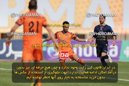 1981044, لیگ برتر فوتبال ایران، Persian Gulf Cup، Week 20، Second Leg، 2023/02/14، Kerman، Shahid Bahonar Stadium، Mes Kerman 2 - ۱ Nassaji Qaemshahr